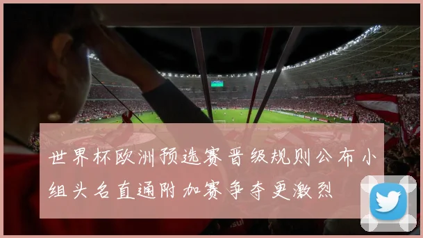 世界杯欧洲预选赛晋级规则公布小组头名直通附加赛争夺更激烈